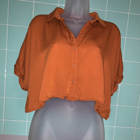 Orange crop top - Picture 5 of 6